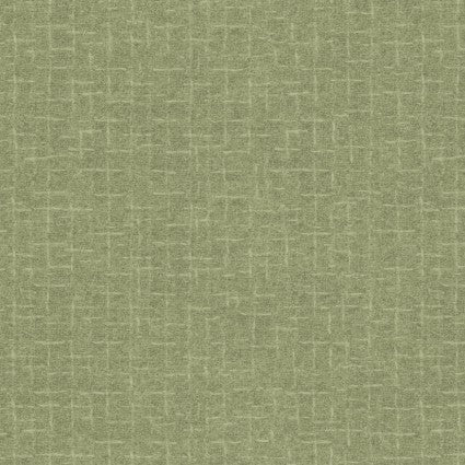 Woolies Flannel Crosshatch Light Green MASF18510-G2