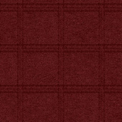 Woolies Flannel Tartan Grid Deep Red MASF18511-R