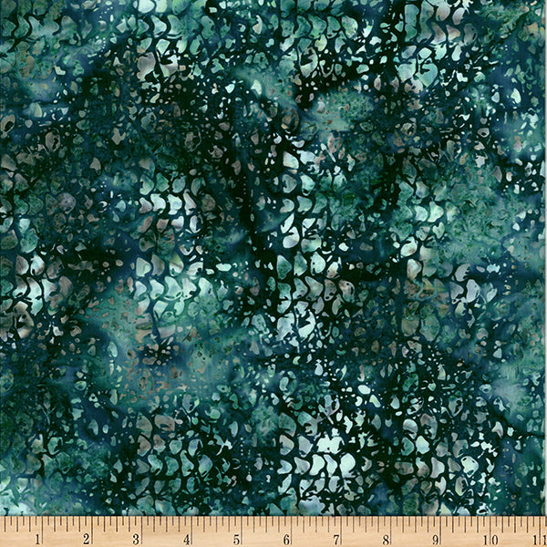Woodland Batiks Teal MR61-21