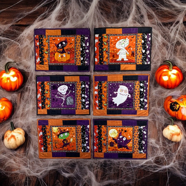 Graveyard Ghouls 6 Placemats Kit