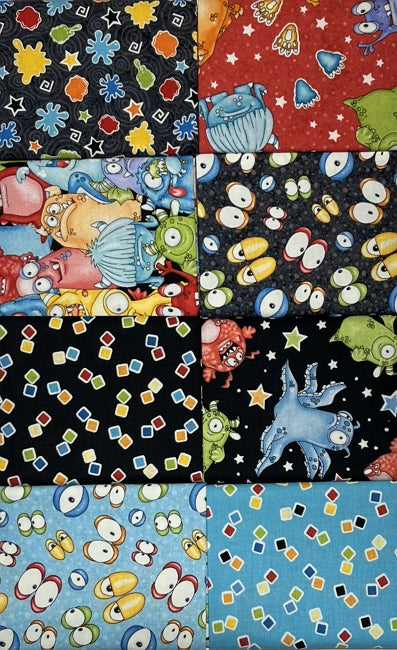 Monster'ocity 8 Fat Quarter Bundle