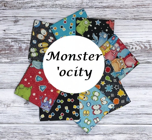 Monster'ocity 8 Fat Quarter Bundle