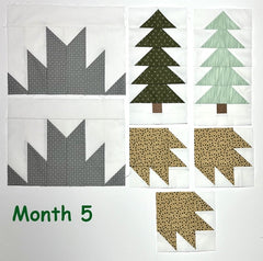 Enchanted Forrest Block of the Month Kit