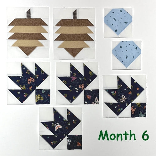 Enchanted Forrest Block of the Month Kit