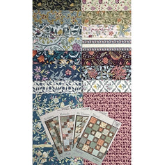 Morris Meadow 16 Fat Quarter Bundle & Patterns
