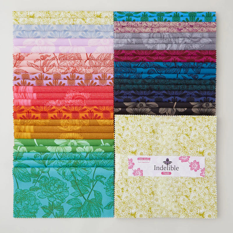 Ana Maria Indelible Tiles 10" Squares Tindel42-10