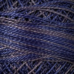 Valdani Pearl Cotton Size 12 Thread Variegate Horizon Storm O562