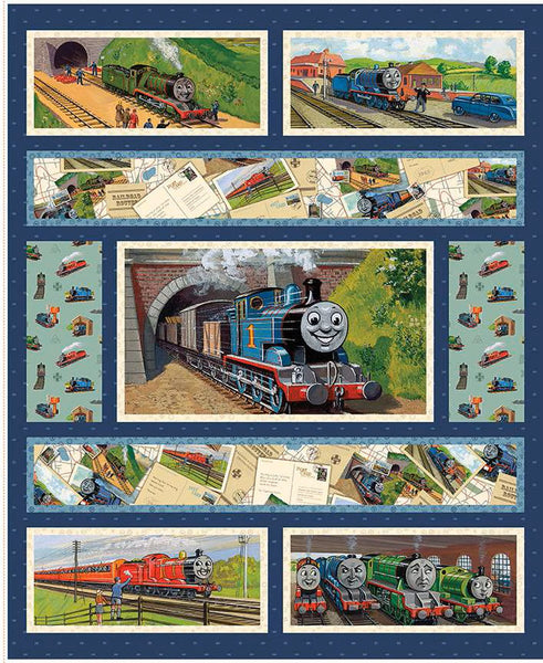 Thomas & Friends™ 80th Anniversary Panel PD17017 | Quilt Expressions