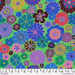 Folk Flower Blue PWGP204.Blue