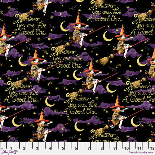 Spooky Cute Halloween Be a Good One Black PWMY002.Black