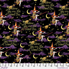 Spooky Cute Halloween Be a Good One Black PWMY002.Black