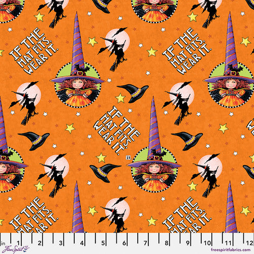 Spooky Cute Halloween The Hat Fits Orange PWMY007.Orange