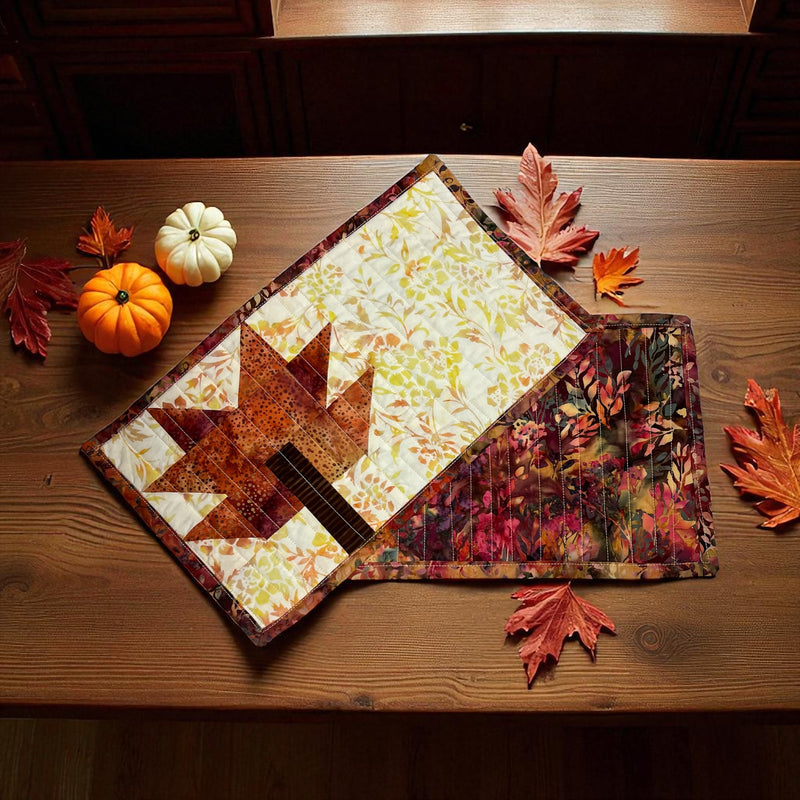 Pressed Leaf Snack Mat Kit