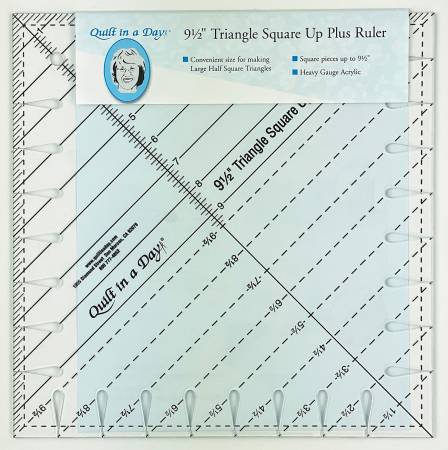 9-1/2" Triangle Square Up Plus Ruler