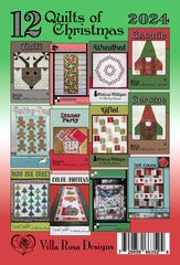 Villa Rosa 12 Quilts of Christmas Pattern Pack