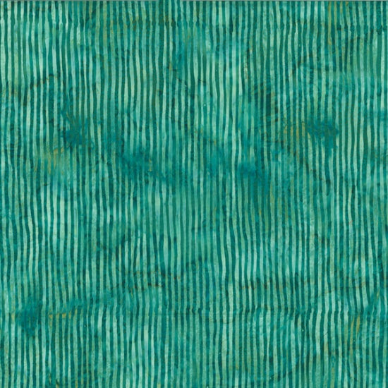 Skinny Stripes Batik Turquoise R2284-61