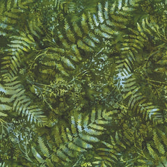 Ferns and Twigs Batik Tavarua