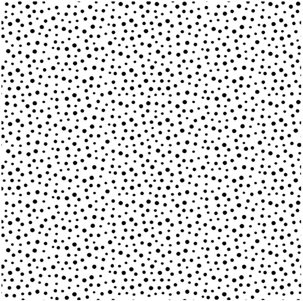 Susybee Irregular Dot White SB20171-100