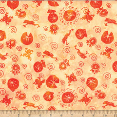 Frog Pond Jelly Batik Orange SC4-13