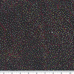 Aboriginals Seeds & Leaves On The Ground Dark Brown