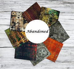 Tim Holtz Abandoned 8 Fat Quarter Bundle