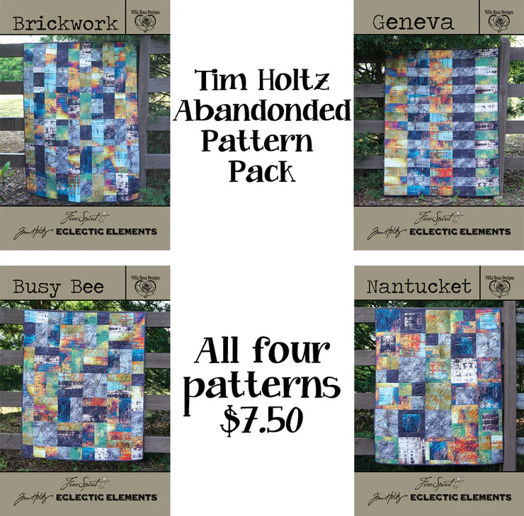 Villa Rosa Tim Holtz Abandoned Pattern Pack