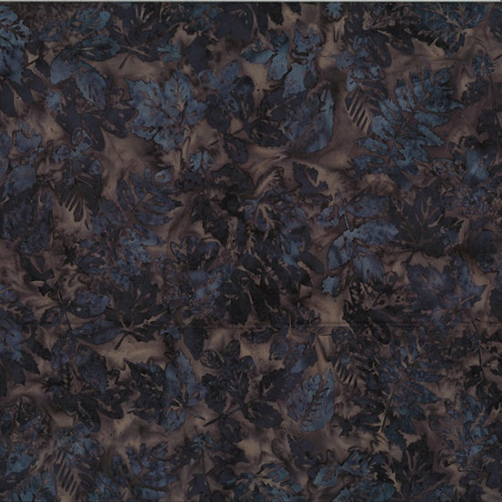 Bali Batik Leaves Deep Earth V2534-704