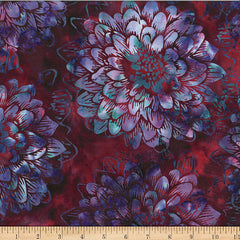 Bali Batik Dahlia W2576-143 Ruby