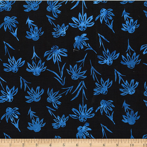 Bali Batik Enhinacea W2577-215 Black Blue