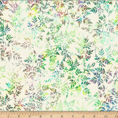 Bali Batik Packed Leaves W2579-667 Light Bright