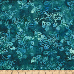 Bali Batik Decorative Leaves W2583-174 Seamist