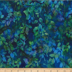 Bali Batik Leaves W2585-324 Dragonfly