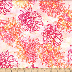 Sunset Hour Batik Poppy W2590-224
