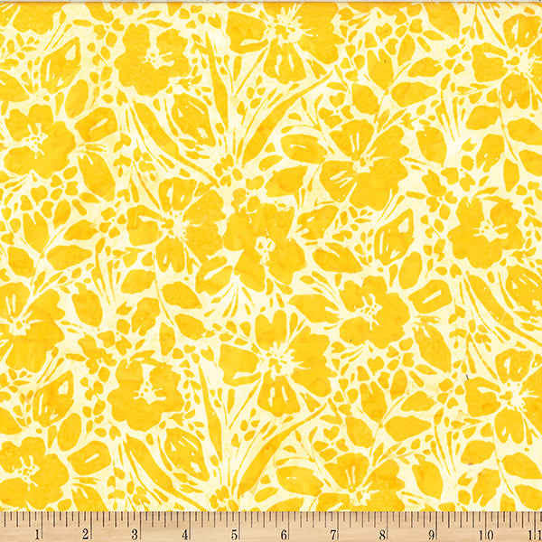 Sunset Hour Batik Buttercup W2606-471