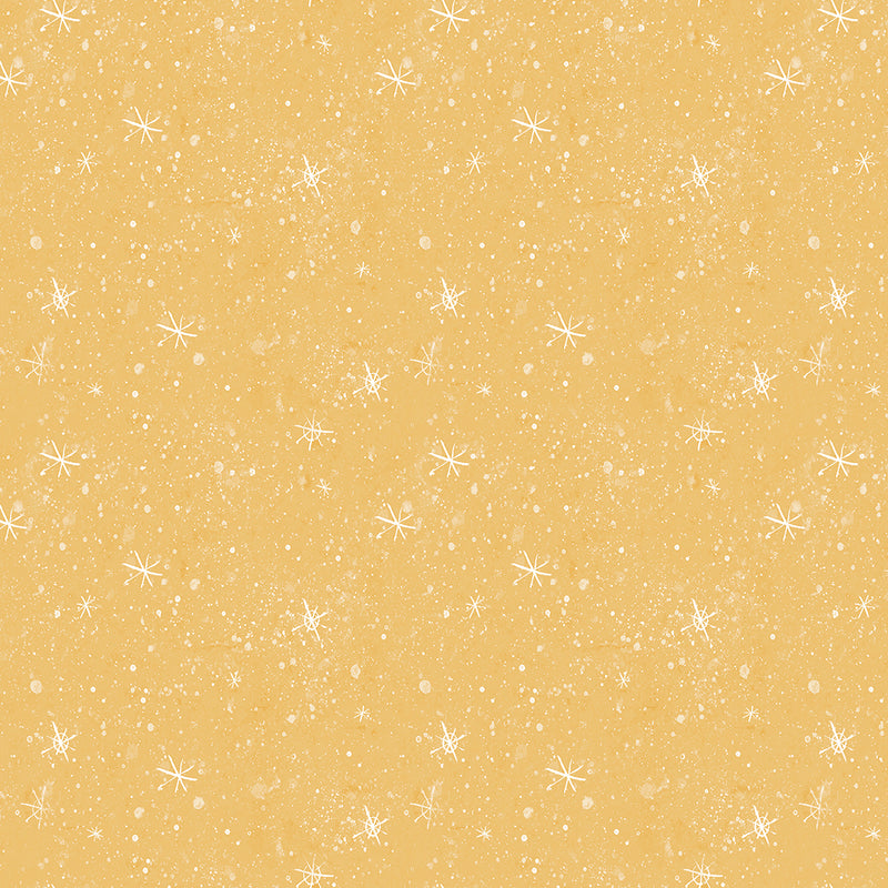 Gingerbread Christmas Stars Gold Y4125-68