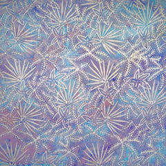 Tonal Plants Blue Whisper Batik