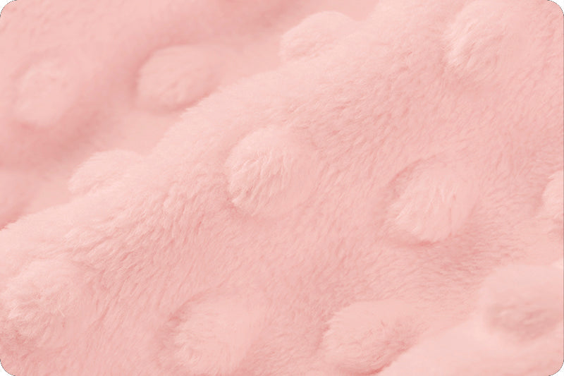 Cuddle Dimple Minky 58/60" Wide Baby Pink