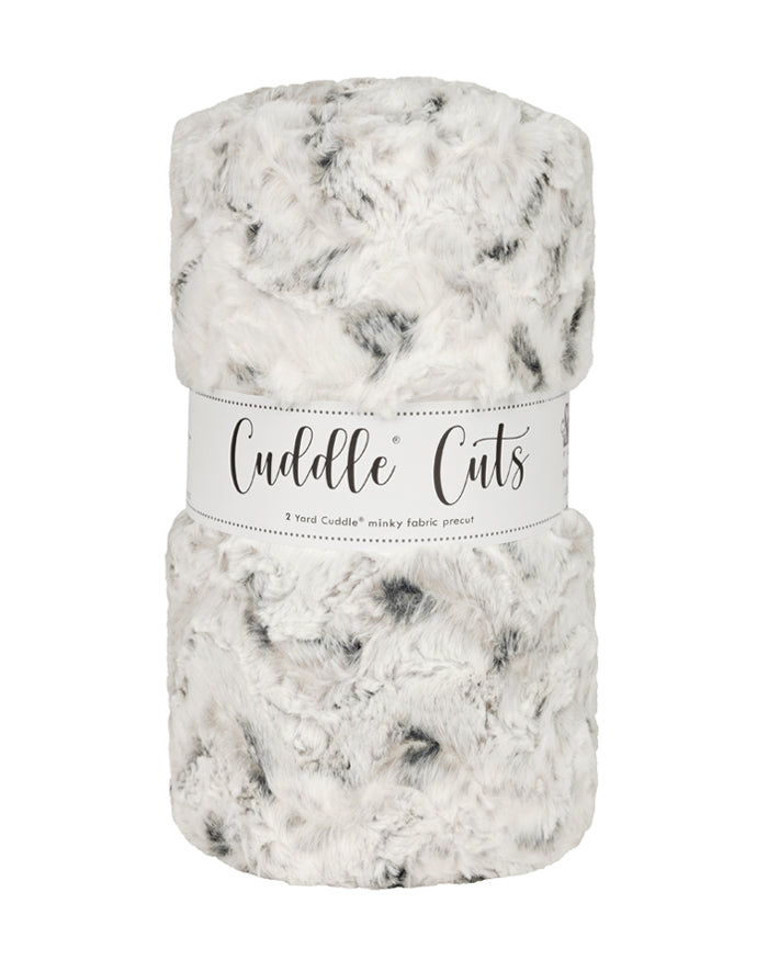 2 Yard Luxe Cuddle Cut Snowy Owl Alloy