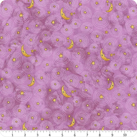 Ghoul Friends Stars and Moon Purple C16054-Purple