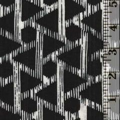 Indah Batik Triangles Zebra 107-163