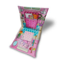 Barbie Girl Barbie Dream House Pack and Play Felt Panel