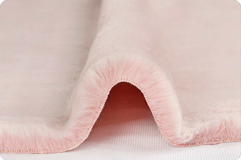 Luxe Cuddle Frosted Baby Seal Minky 58/60" Wide Rosewater