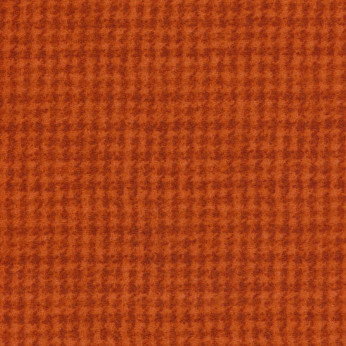 Woolies Flannel Houndstooth Pumpkin MASF18503-O