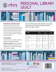 Personal Library Quilt Pattern by Crimson Tate