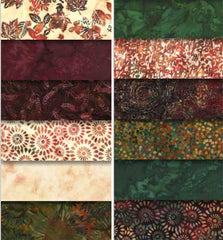 Bali Batik Sunflower Autumn V2546-66