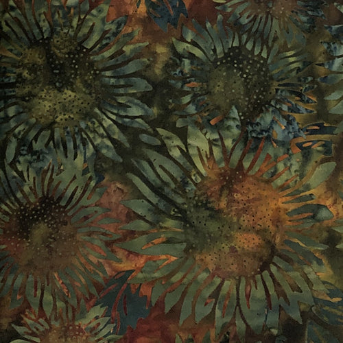 Bali Batik Sunflower Autumn V2546-66