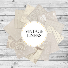Vintage Linens 12 Fat Quarter Bundle
