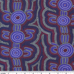 Aboriginals Women Dreaming 2 Purple (Bolt 2)
