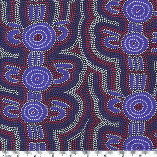 Aboriginals Women Dreaming 2 Purple (Bolt 1)