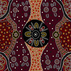 Aboriginals Women's Business Charcoal